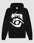 Sweat à capuche Arte Antwerp zippé Eye - Noir