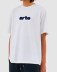 T-shirt à broderie Blur