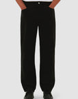 Pantalon à poches brodées