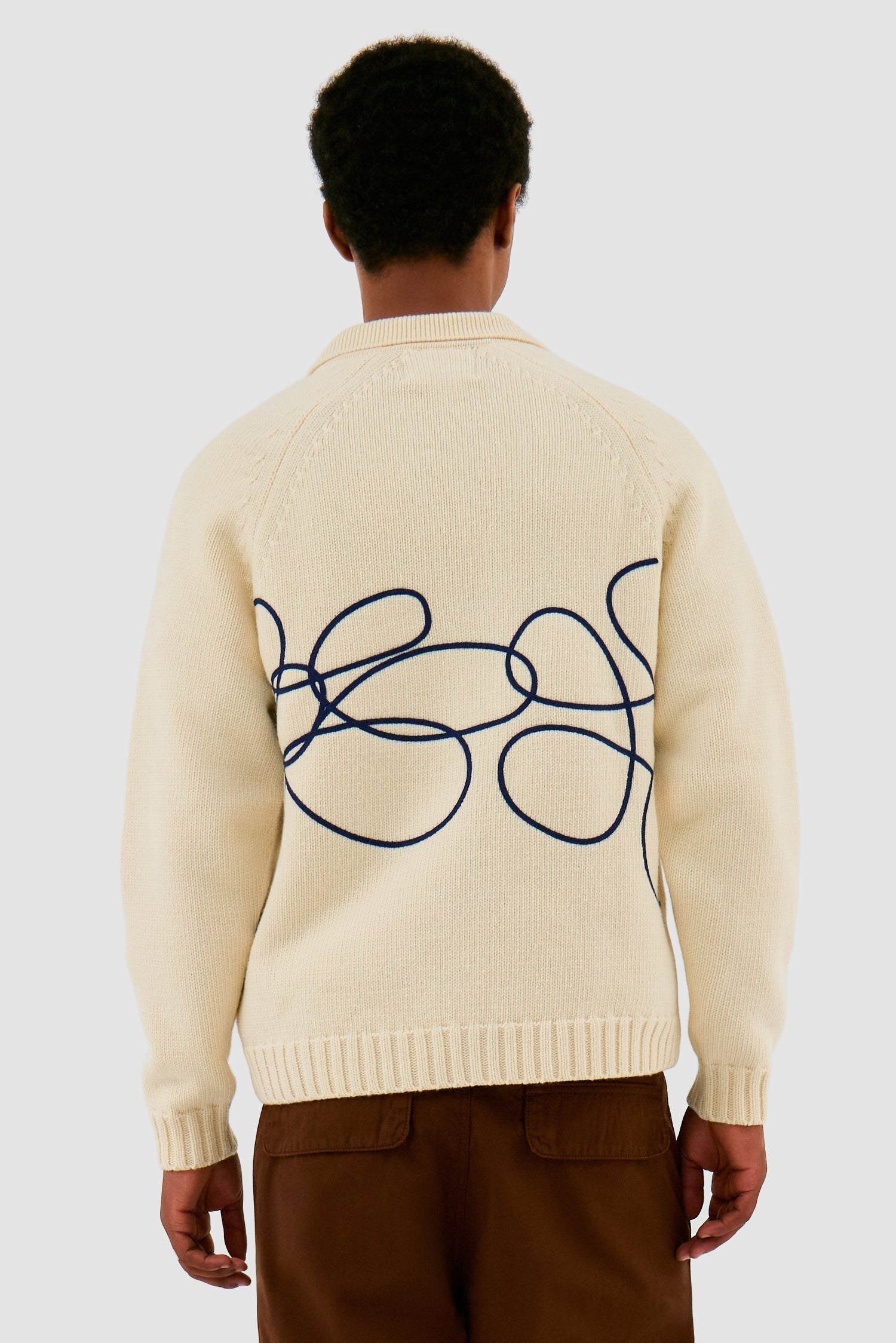 Pull en maille Arte Antwerp avec logo en fleuri