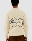 Pull en maille Arte Antwerp avec logo en fleuri