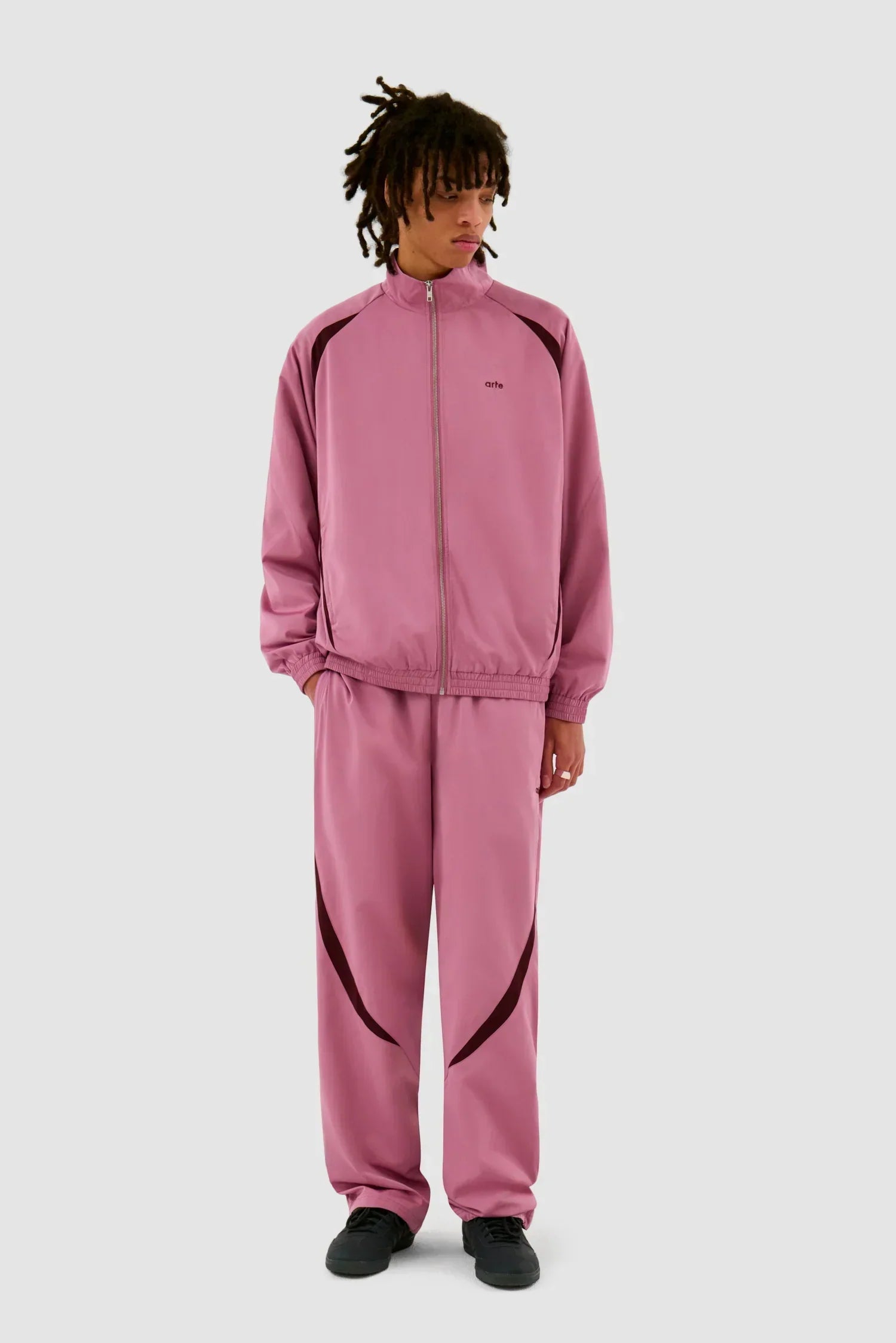Pantalon de survêtement bicolore