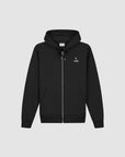 Sweat à capuche zippé en forme de cœur